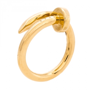 Pre Owned خاتم كارتييه جوست اون كلو ذهب وردي عيار 18 مقاس 49