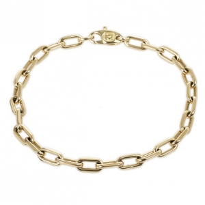 Cartier Spartacus 18 K Yellow Gold Link Bracelet 