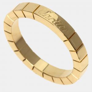 Cartier 18K Yellow Gold Lanieres Wedding Band Ring EU 52