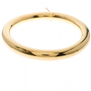 Celine Gold Tone Metal Choker M