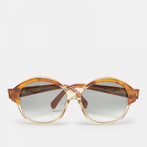 Celine Brown Gradient CL40154 Maillon Triomphe Oversized Sunglasses