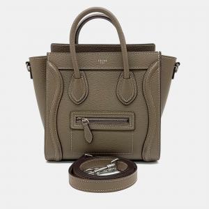 Pre Owned Celine Nano Luggage Bag