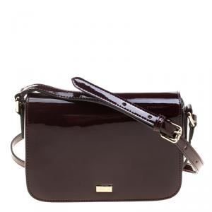 Cerruti 1881 Red Patent Leather Brenda Crossbody Bag