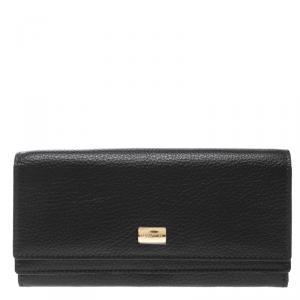 Cerruti 1881 Black Leather Cerrutis Flap Wallet