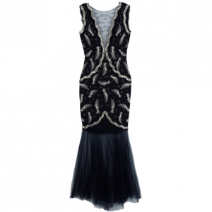 Pre Owned Chanel Cruise 2012 Star Cocktail Dress L