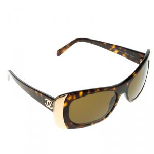 مملوكة مسبقًا Chanel Brown A28891  Rectangle  Sunglasses 