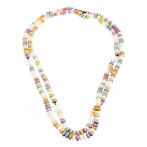 Pre Owned Chanel CC Candy Multicolor Resin Long Necklace