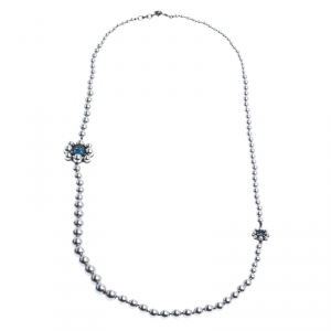 Chanel Faux Pearl Long Strand Necklace