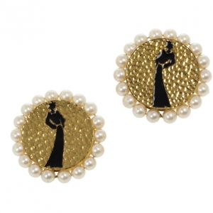 مملوكة مسبقًا Chanel Mademoiselle Vintage Earrings
