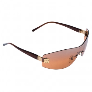 مملوكة مسبقًا Chanel Brown 4019 Rimless Sunglasses