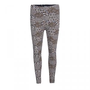 Chanel Multicolor Lurex Jacquard Knit Tapered Pants M