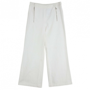 Chanel Cream Denim Culottes M