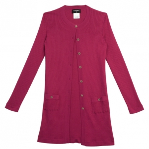 Chanel Pink Cardigan