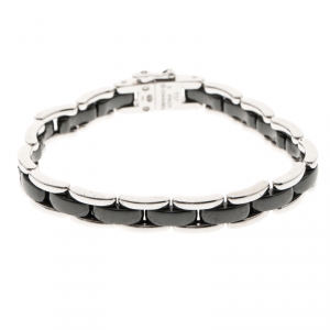 Chanel Ultra Black Ceramic White Gold Bracelet