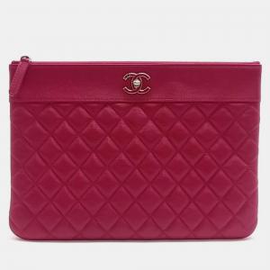Pre Owned Chanel Mademoiselle New Medium Clutch