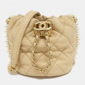 Chanel Beige Shoulder Bag