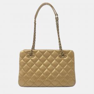 Chanel Bronze Shoulder Bag