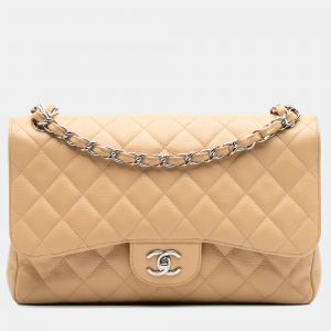 Chanel Jumbo Classic Caviar Double Flap Bag
