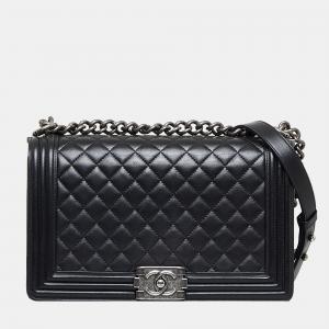 Chanel Black Boy Flap