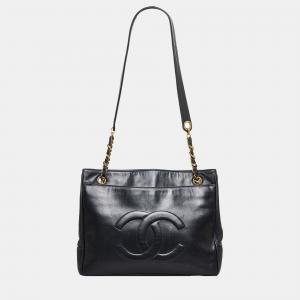 Chanel Black CC Tote