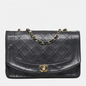 Chanel Black Diana Flap Crossbody