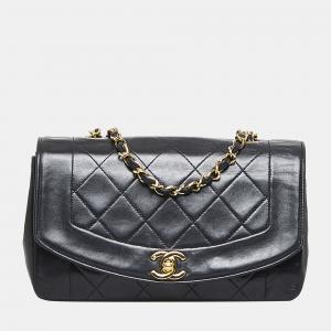 Chanel Black Diana Flap Crossbody Bag