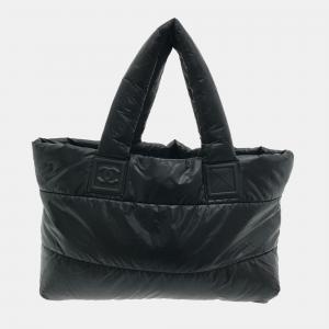 Chanel Black Nylon Coco Cocoon Bag