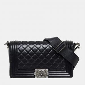 Chanel Black Medium Boy Bag