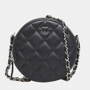 Chanel Black Round As Earth Crossbody