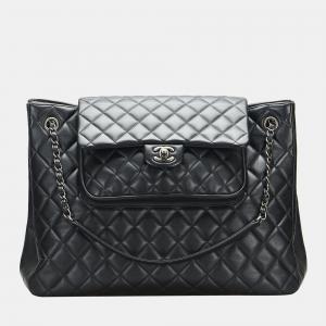 Chanel Black Paris-Edinburgh Flap Shoulder Bag