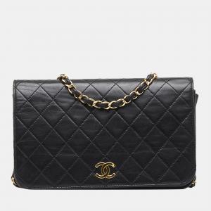 Chanel Black CC Flap Shoulder Bag