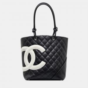 Chanel Black Cambon Ligne Tote