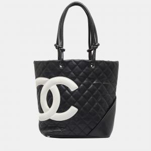 Chanel Black Cambon Ligne Tote