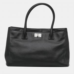 Chanel Black Reissue E/W Cerf Tote