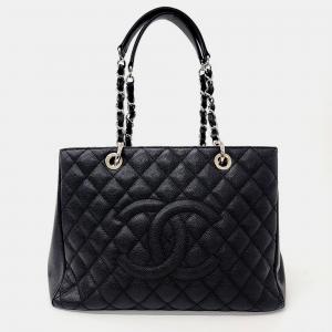 Chanel Caviar Grand Shopping Tote Bag