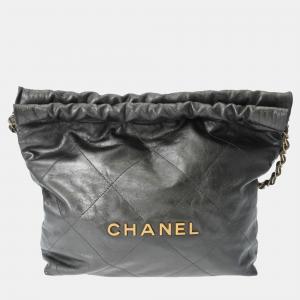 Chanel Leather Small 22 Hobos