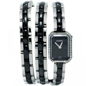 Chanel Black Lacquered Dial Premiere Women's Watch 23MM