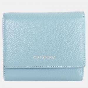 Charriol Light Blue Leather  Wallet