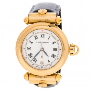 Philippe Charriol White Christopher Columbus Women's Watch 35MM