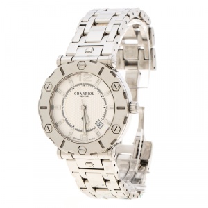 Charriol Cream Stainless Steel RT38 Women's Wristwatch 38 mm