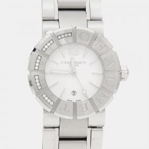 Pre Owned Chaumet Class One Quartz Stainless Steel Women's Wristwatch 33 mm