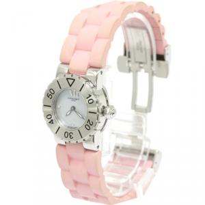 Chaumet MOP Stainless Steel Class One Women's Wristwatch 24MM