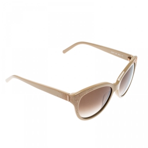 Chloe Beige/Brown Gradient CE627S Cat Eye Sunglasses