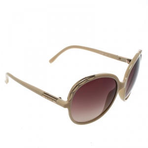 Chloe Cream/ Brown Gradient CL2222 Erine Oversized Round Sunglasses