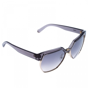 Chloe Clear Dark Grey Gradient CE665S Browline Sunglasses