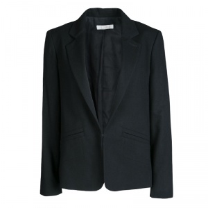 Chloe Black Wool Tailored Blazer S