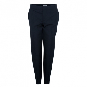Pre Owned Chloe Black Cady Formal Trousers L
