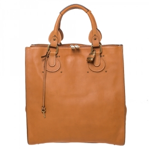 Chloe Tan Leather Pure Paddington Tote