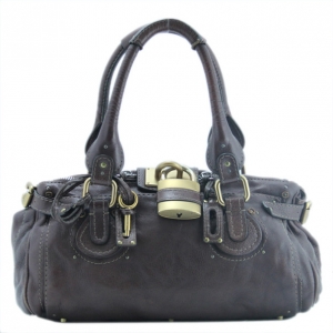 Pre Owned Chloe Medium Paddington Brown Satchel