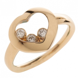Chopard Happy Curves Ring Size 54